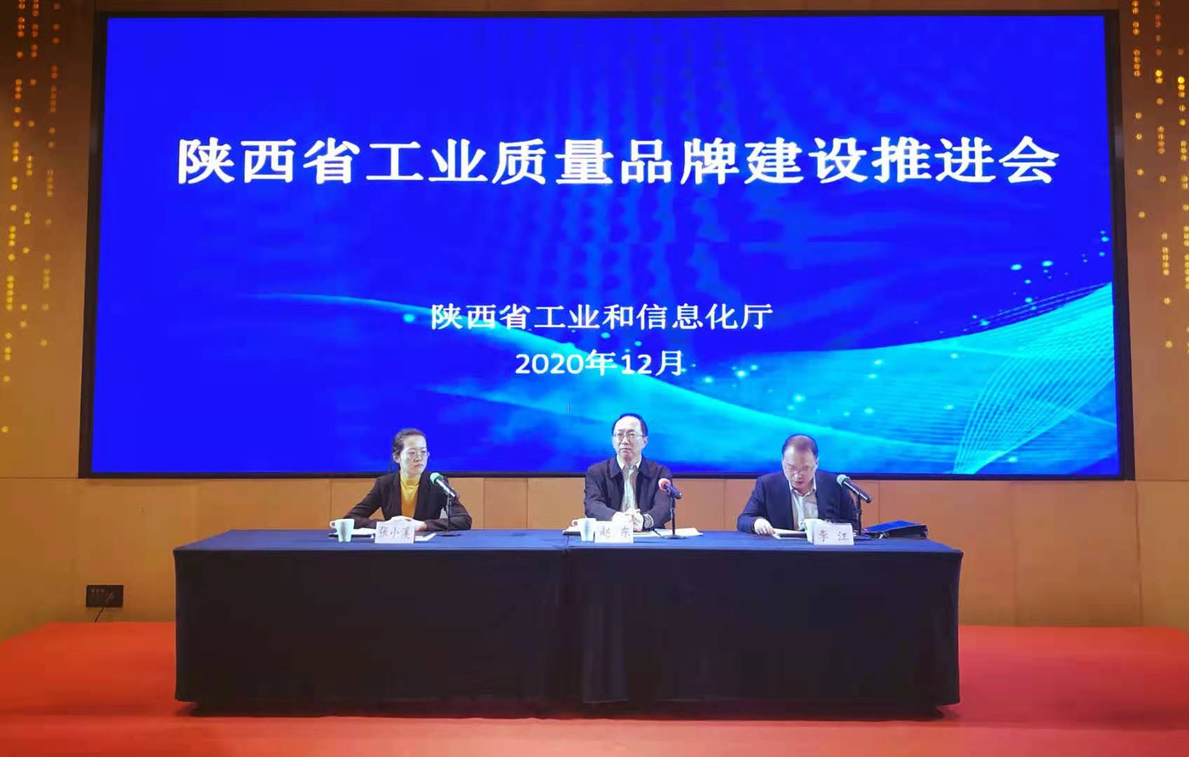 陕西省工业质量品牌建设推进会在西安召开(图1)